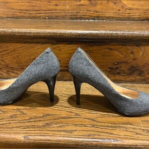 Nine West Charcoal Heels